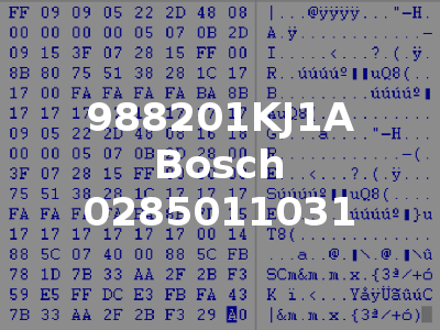 988201KJ1A Bosch 0285011031