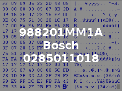 988201MM1A Bosch 0285011018