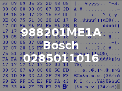 988201ME1A Bosch 0285011016