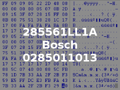 285561LL1A Bosch 0285011013