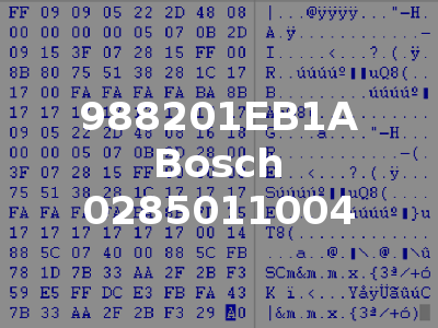 988201EB1A Bosch 0285011004