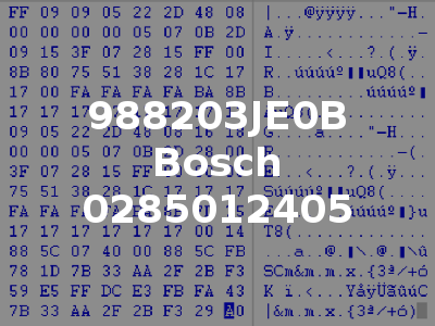 988203JE0B Bosch 0285012405