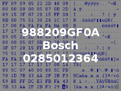 988209GF0A Bosch 0285012364