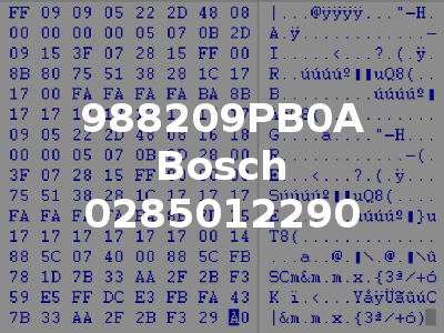 988209PB0A Bosch 0285012290