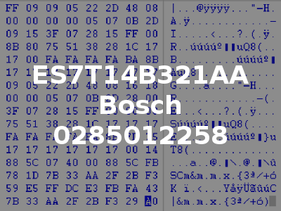 ES7T14B321AA Bosch 0285012258