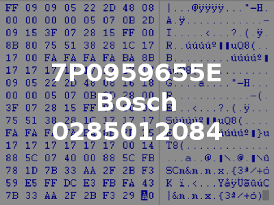 7P0959655E Bosch 0285012084