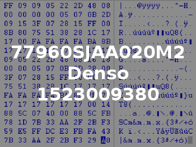 77960SJAA020M2 Denso 1523009380