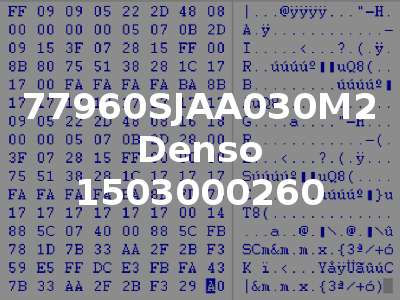 77960SJAA030M2 Denso 1503000260