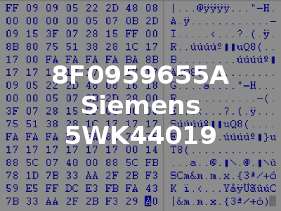 8F0959655A Siemens 5WK44019
