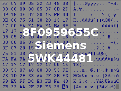 8F0959655C Siemens 5WK44481