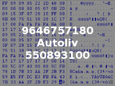 9646757180 Autoliv 550893100