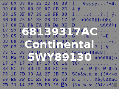 68139317AC Continental 5WY89130
