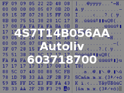 4S7T14B056AA Autoliv 603718700