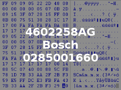 4602258AG Bosch 0285001660