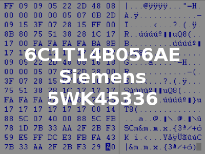 6C1T14B056AE Siemens 5WK45336