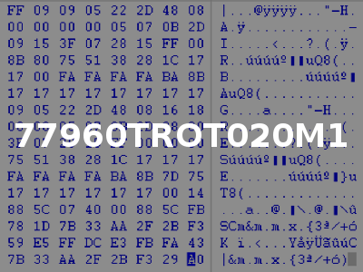 77960TROT020M1