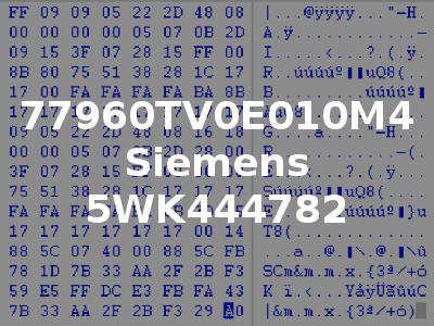 77960TV0E010M4 Siemens 5WK444782