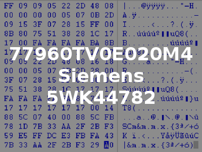 77960TV0E020M4 Siemens 5WK44782