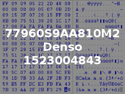 77960S9AA810M2 Denso 1523004843