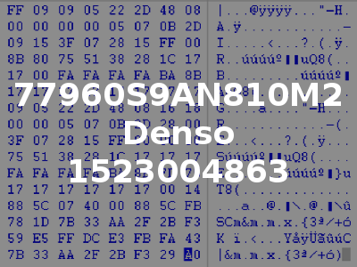 77960S9AN810M2 Denso 1523004863
