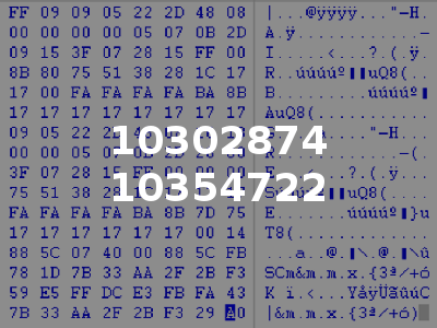 10302874 10354722