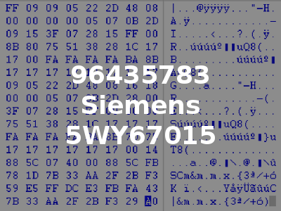 96435783 Siemens 5WY67015