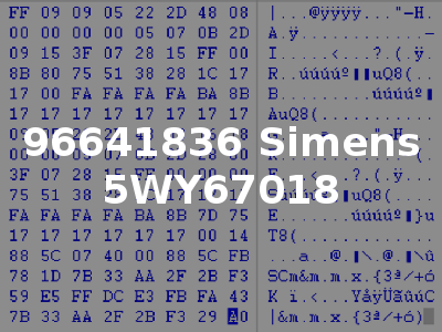 96641836 Simens 5WY67018