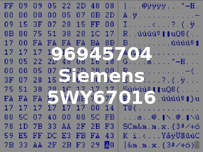 96945704 Siemens 5WY67016
