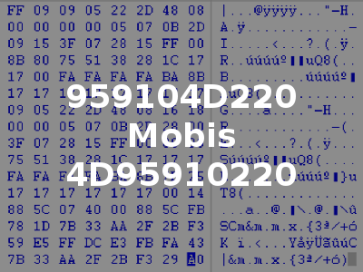 959104D220 Mobis 4D95910220