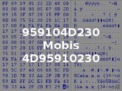 959104D230 Mobis 4D95910230