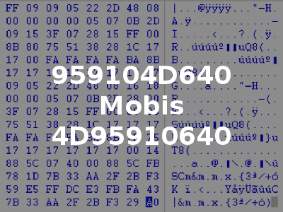 959104D640 Mobis 4D95910640