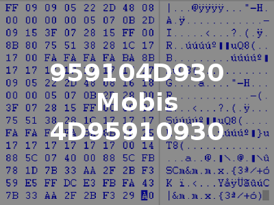 959104D930 Mobis 4D95910930