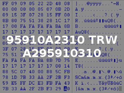 95910A2310 TRW A295910310