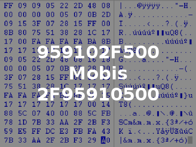 959102F500 Mobis 2F95910500