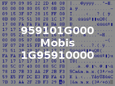 959101G000 Mobis 1G95910000