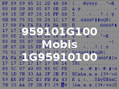 959101G100 Mobis 1G95910100