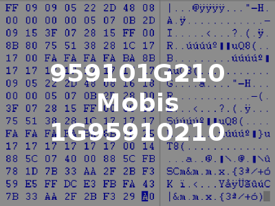 959101G210 Mobis 1G95910210