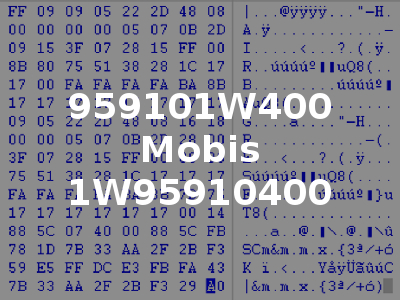 959101W400 Mobis 1W95910400