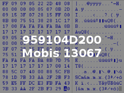 959104D200 Mobis 13067