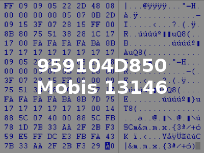 959104D850 Mobis 13146