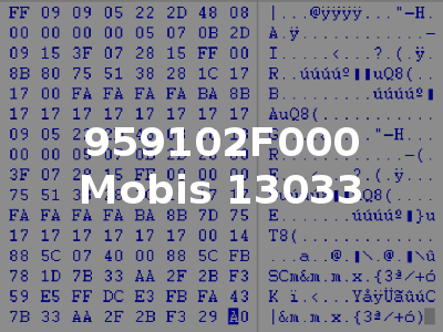 959102F000 Mobis 13033