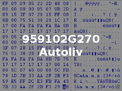959102G270 Autoliv