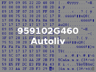 959102G460 Autoliv
