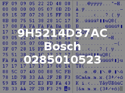 9H5214D37AC Bosch 0285010523