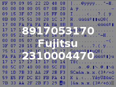 8917053170 Fujitsu 2310004470