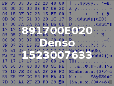 891700E020 Denso 1523007633