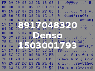 8917048320 Denso 1503001793