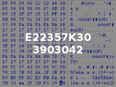 E22357K30 3903042
