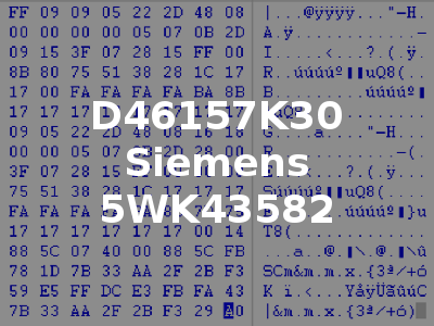 D46157K30 Siemens 5WK43582