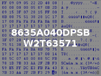 8635A040DPSB W2T63571